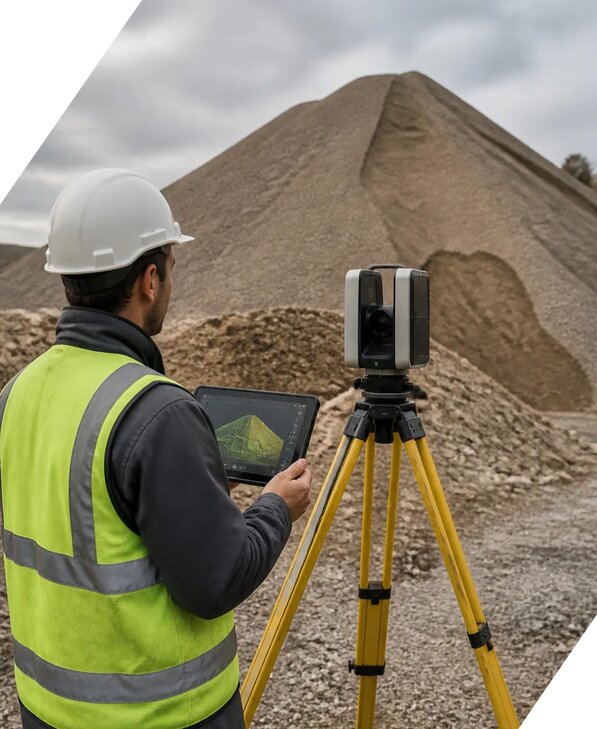 Лазерное 3D сканирование насыпей в Апшеронске от 15372 р. | ЭкспертизаРоссия